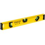 Рівень BASIC I-BEAM з алюмінію довжиною 450 мм з трьома капсулами STANLEY 0-42-073