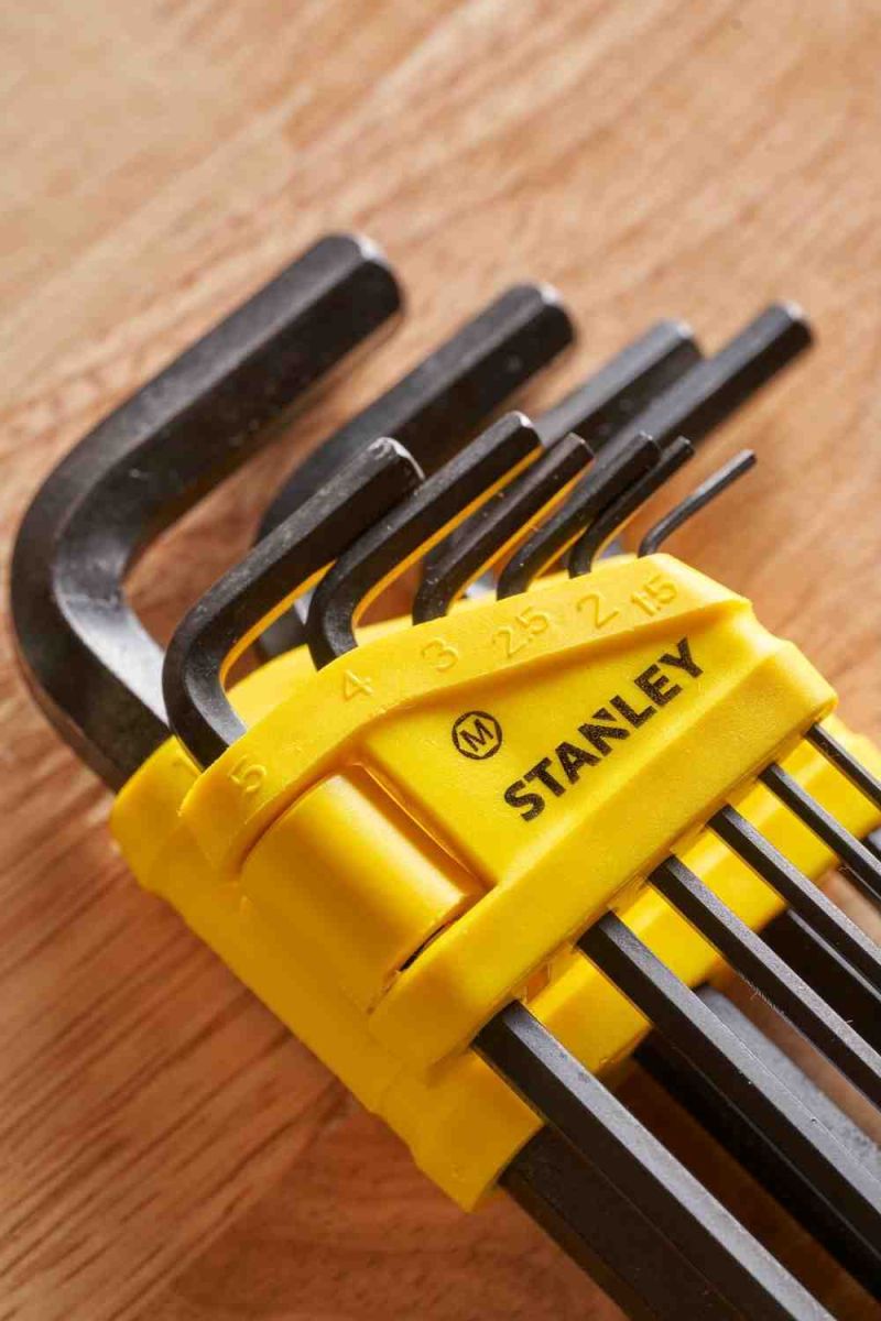 Набір з десяти шестигранних метричних ключів STANLEY 0-69-253