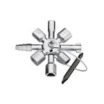 Багатофункціональний ключ для електрошаф KNIPEX "TwinKey" 00 11 01