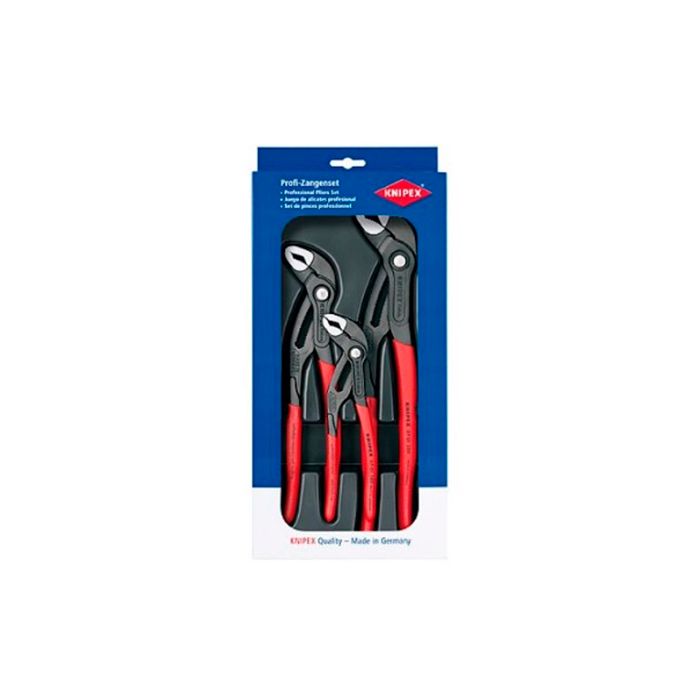 Набір кліщів KNIPEX Cobra 00 20 09 V02, в текстильному чохлі
