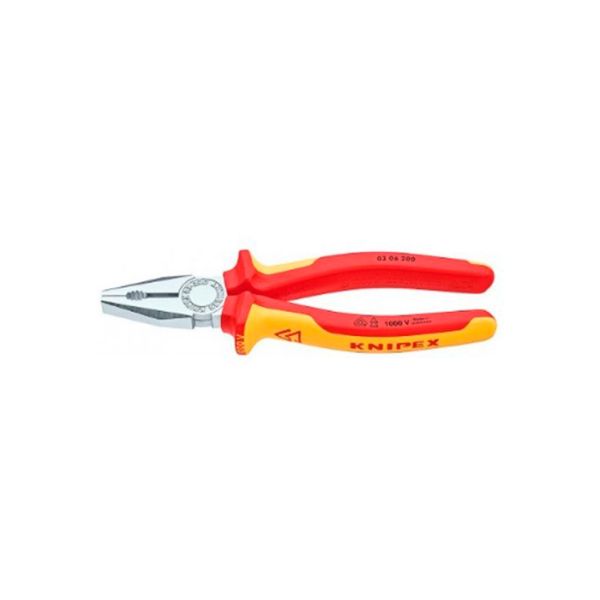 Плоскогубці комбіновані KNIPEX VDE 03 06 200