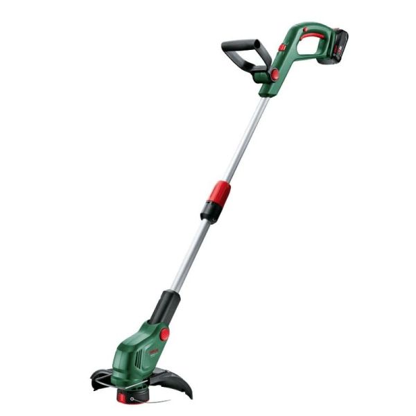 Акумуляторний тример Bosch UniversalGrassCut 18V-26-500, 1 акб PBA 18V 2.0Ah і з/п AL 18V-20 (06008C1F00)