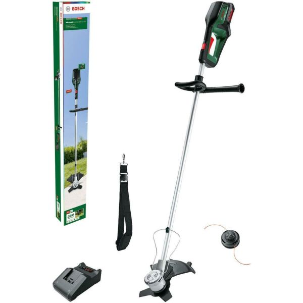 Акумуляторний тример Bosch AdvancedBrushcut 36V-23-750, 1 акб 36V 2.0Ah і з/п AL 36V-20 (06008C1K03)
