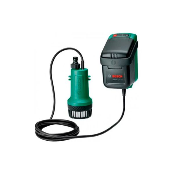 Акумуляторний насос Bosch GardenPump 18V-2000 з акб та з/п (06008C4202)