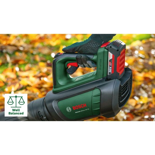 Повітродувка акумуляторна Bosch AdvancedLeafBlower 36V-750, без акб і з/п (06008C6001)