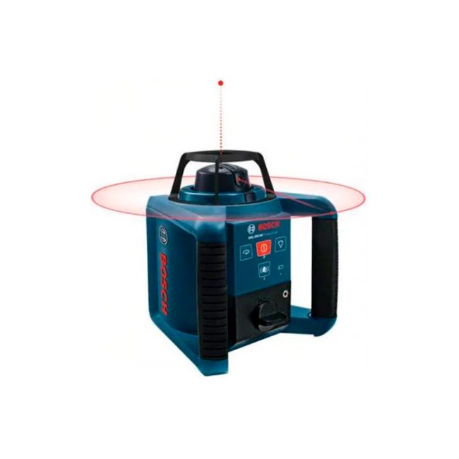 Ротаційний лазерний нівелір Bosch Professional GRL 250 HV в кейсі з пультом RC1, окулярами, мішенню (0601061600)