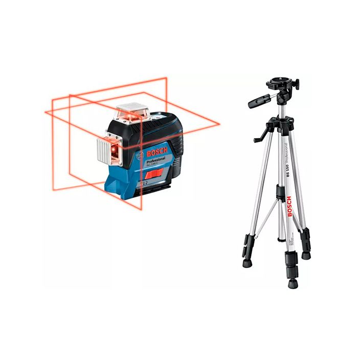 Лазерний нівелір Bosch GLL 3-80 C (AA) + BT 150 + вкладка для L-boxx (0601063R01)