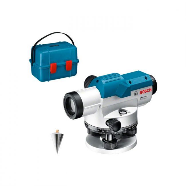 Оптичний нівелір Bosch Professional GOL 32 D в кейсі (0601068500)