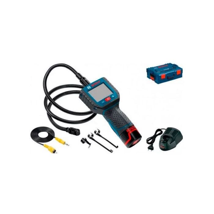 Відеоскоп цифровий акумуляторний Bosch Professional GOS 10,8 V-LI в L-Boxx 102 з 1 акб 10,8V 1,5 Ah та з/п AL 1130 CV (060124100B)