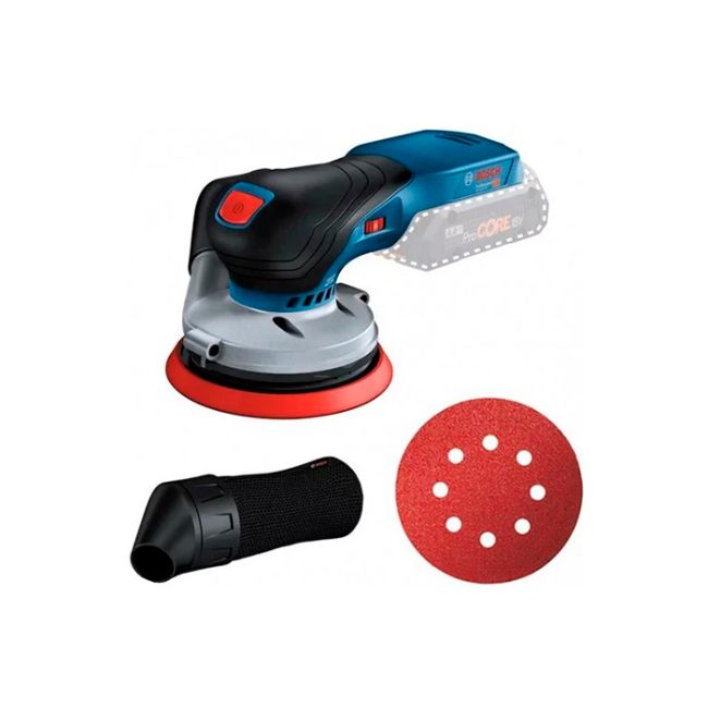 Ексцентрикова шліфмашина акумуляторна Bosch Professional GEX 18V-125, без акб (0601372201)