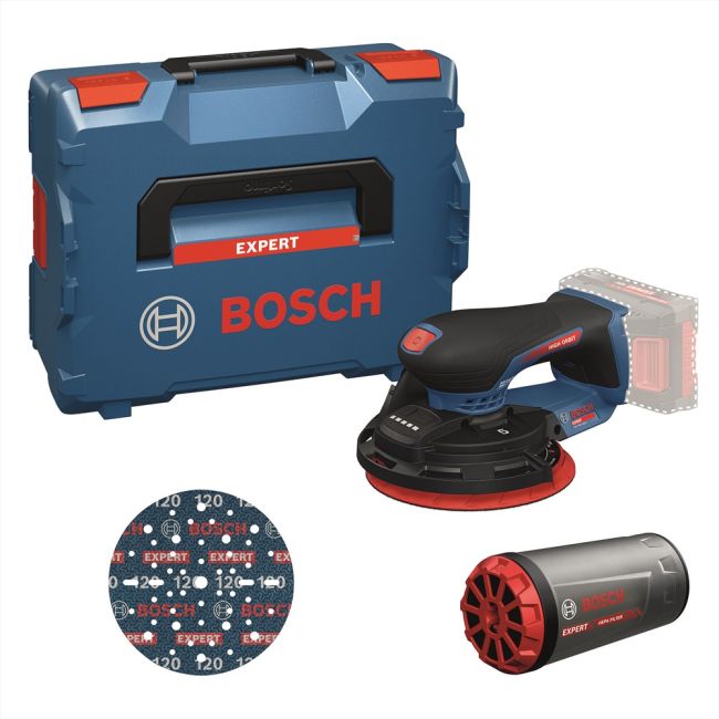 Ексцентрикова шліфувальна машина Bosch EXPERT EXEX 18V-150-5 (solo, L) (0601372900)