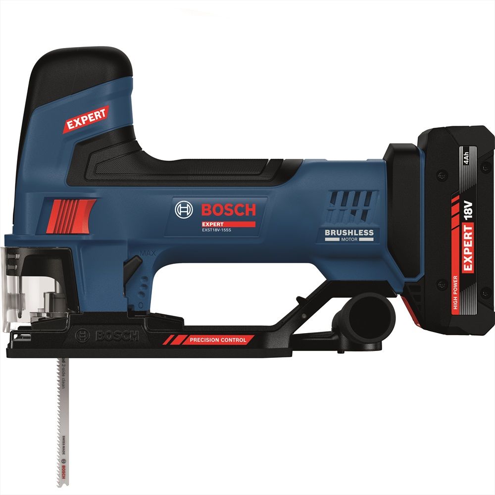 Лобзик Bosch EXPERT EXST 18V-155 S (solo; L) (06015B0100)