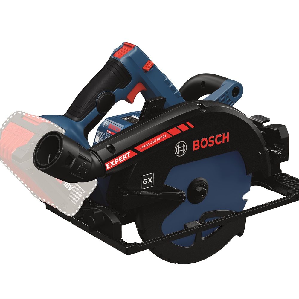 Акумуляторна циркулярна пила Bosch EXPERT EXKS 18V-68 GX (solo; L) (06016B5301)