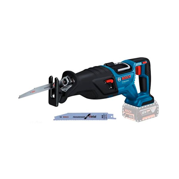 Акумуляторна ножівка Bosch Professional GSA 185-LI без акб і з/п з 2 пиляльними полотнами (06016C0020)