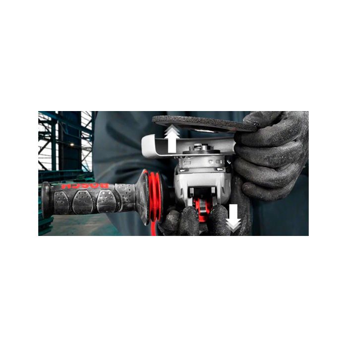 Болгарка Bosch GWX 10-125 Professional з системою X-LOCK, 1 кВт, 125 мм (06017B3000)