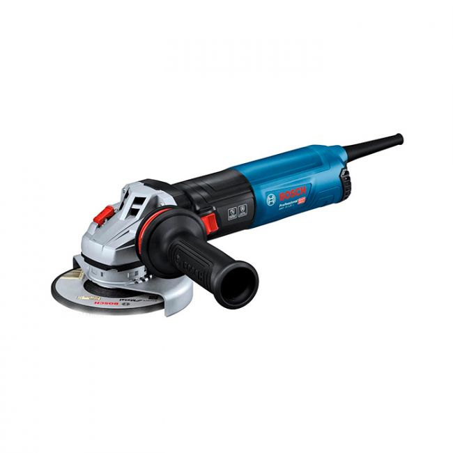 Кутова шліфмашина Bosch Professional GWS 17-125 S з регулюванням, антивібраційною рукояткою та пиловим фільтром (06017D0300)