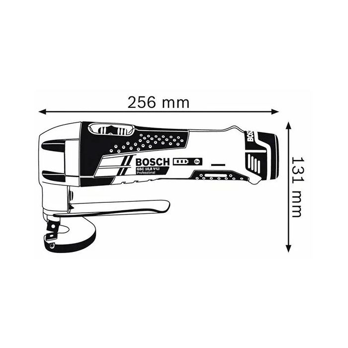 Акумуляторні ножиці по металу Bosch GSC 12V-13 (без акумулятора і ЗП) (0601926105)