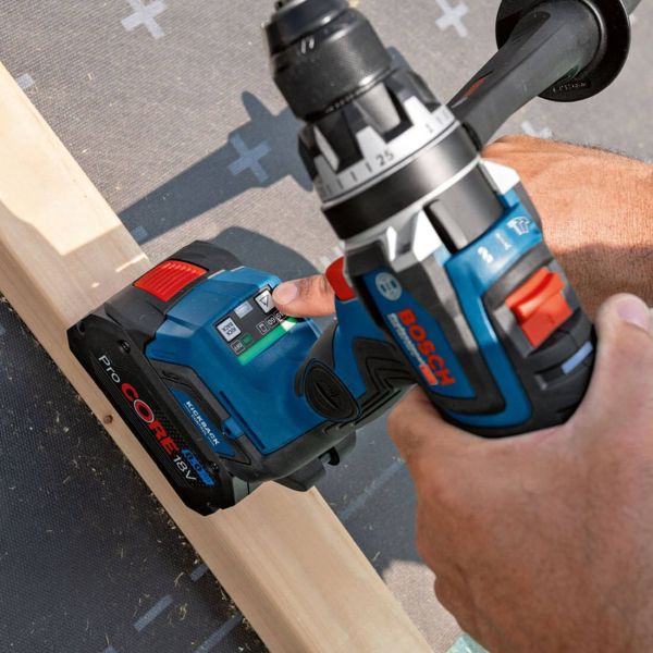 Акумуляторний ударний дриль-шурупокрут Bosch GSB 18V-150 C Professional у L-Boxx із 2 акб ProCore 8.0 Ah, з/у GAL 1880 CV, модуль Bluetooth (06019J5105)