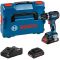 Акумуляторний ударний дриль-шурупокрут Bosch GSB 18V-90 C Professional в L-Boxx 136 з 2 акб ProCORE 18V 4.0Ah та з/п GAL 18V-40 (06019K6104)