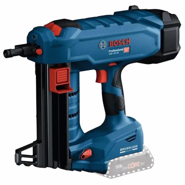 Акумуляторний цвяхозабивальний пістолет для бетону Bosch PRO GNB 18V-38 (без АКБ та ЗП) (06019L7000)