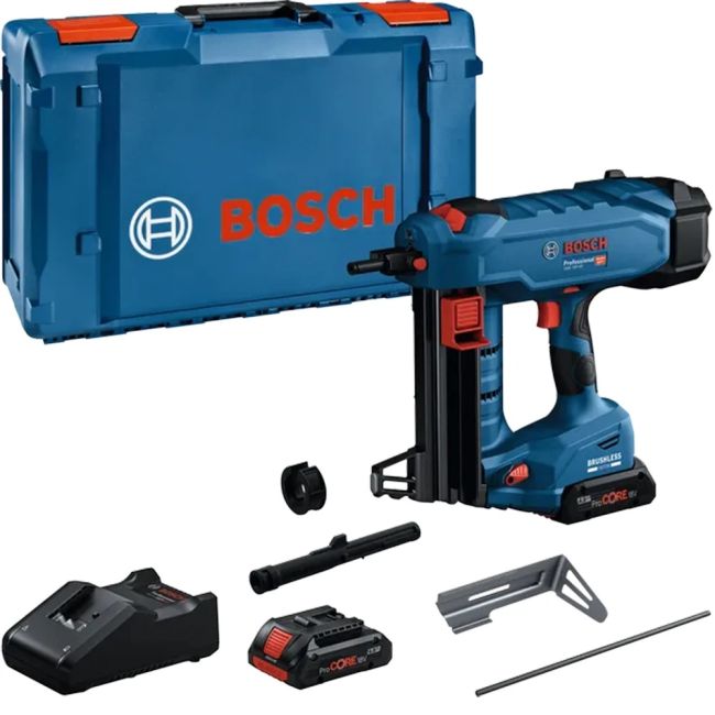 Акумуляторний цвяхозабивальний пістолет Bosch PRO GNB 18V-40 (АКБ і ЗП) (06019L7005)