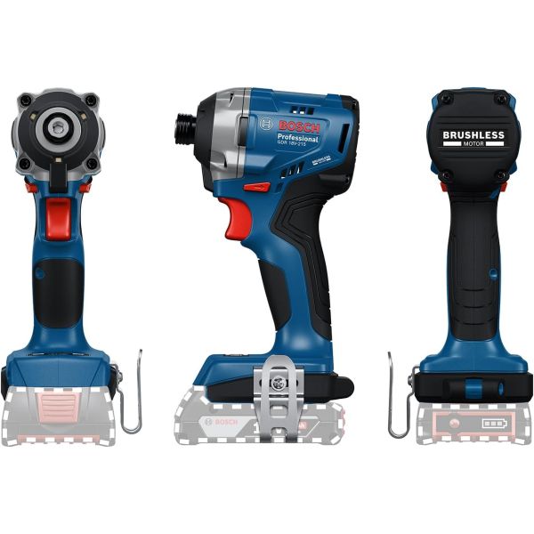 Акумуляторний ударний гайкокрут Bosch GDR 18V-215 Professional без акб та з/п, в картоні (06019N2020)