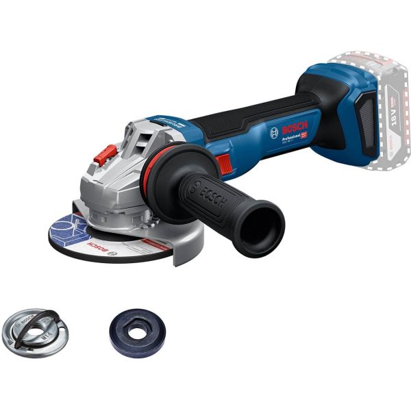 Акумуляторна кутова шліфмашина Bosch GWS 18V-11 Professional без акб та з/п, в картоні (06019N4100)