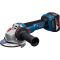 Акумуляторна кутова шліфмашина Bosch GWS 18V-11 Professional з 2 акб GBA 18V 5 Ah та з/п GAL 1880 CV, в L-BOXX 136 (06019N4103)