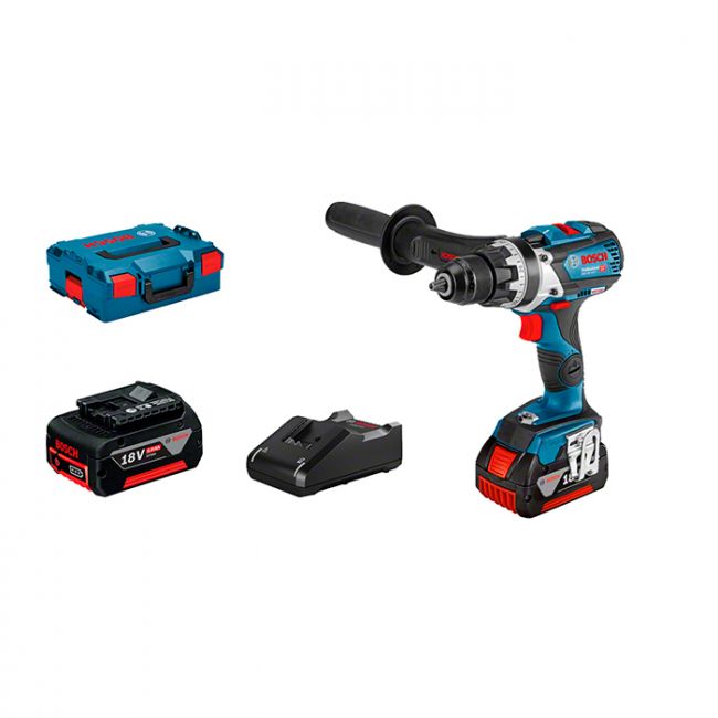 Акумуляторний дриль-шуруповерт Bosch GSR 18V-110 C (L-Boxx) (06019G010C)