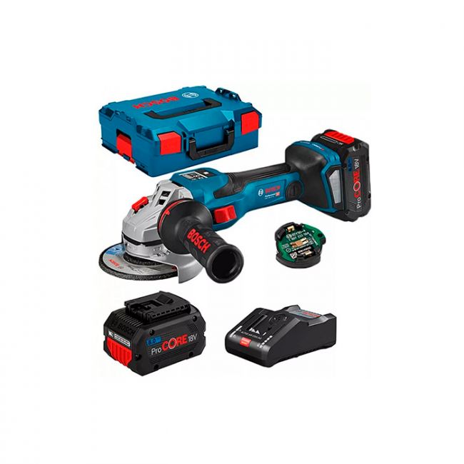 Акумуляторна кутова шліфувальна машина Bosch GWS 18V-15 SC (06019H6101)