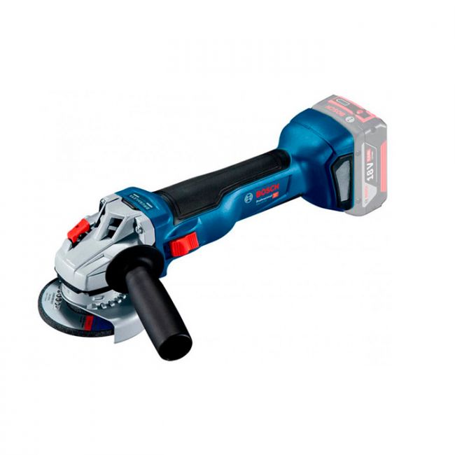 Акумуляторна кутова шліфувальна машина Bosch GWS 18V-10 (каркас) (06019J4002)