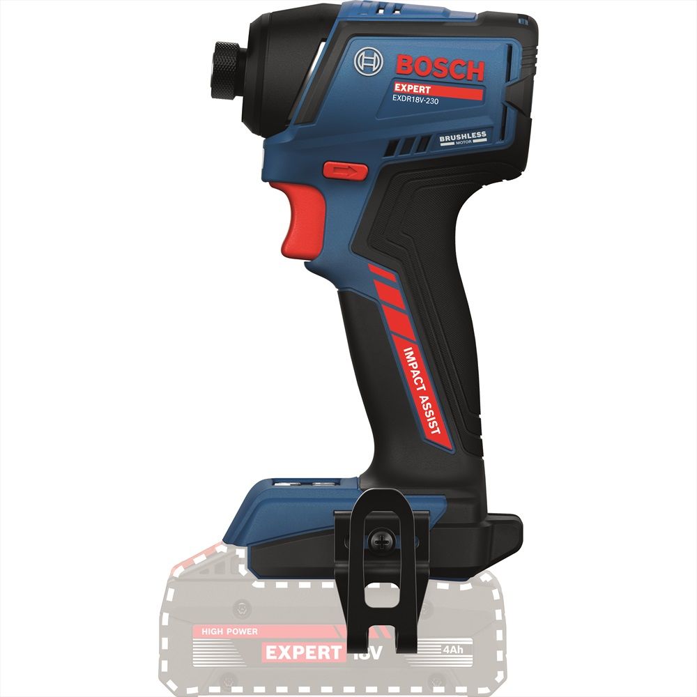 Акумуляторний шуруповерт Bosch EXPERT EXDR18V-230 (solo; L) (06019L6400)