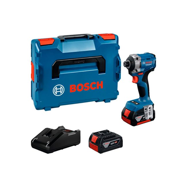 Акумуляторний ударний гайковерт Bosch Professional GDR 18V-215 у кейсі (АКБ і ЗП) (06019N2022)