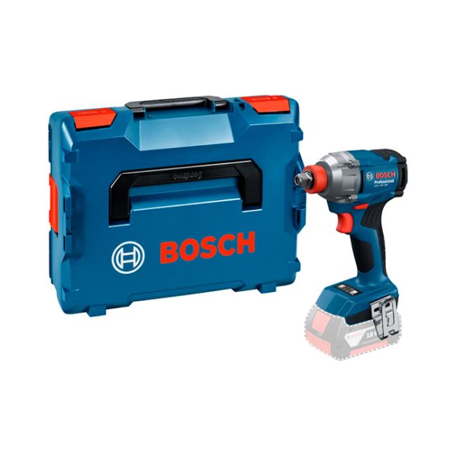 Акумуляторний ударний гайковерт Bosch Professional GDX 18V-285 у кейсі (без АКБ і ЗП) (06019N2100)