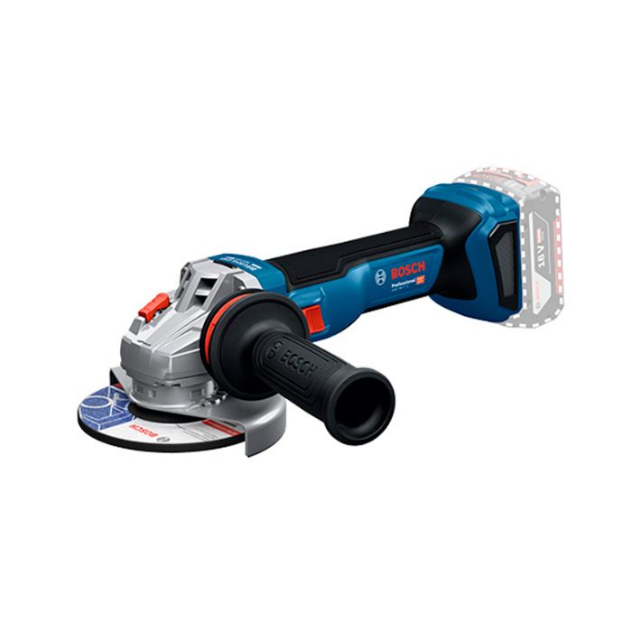 Акумуляторна кутова шліфувальна машина Bosch GWS 18V-11 S (18 В, без АКБ) (06019N4001)