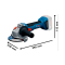 Аккумуляторная болгарка Bosch GWS 18V-8 Professional (без АКБ и ЗУ) (06019N9000)