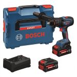 Дриль-шуруповерт Bosch EXPERT EXSR18V-150  (акумулятори 2 x 8.0Ah EXBA, зарядний пристрій GAL 12V/18V-80, L) (06019R2201)