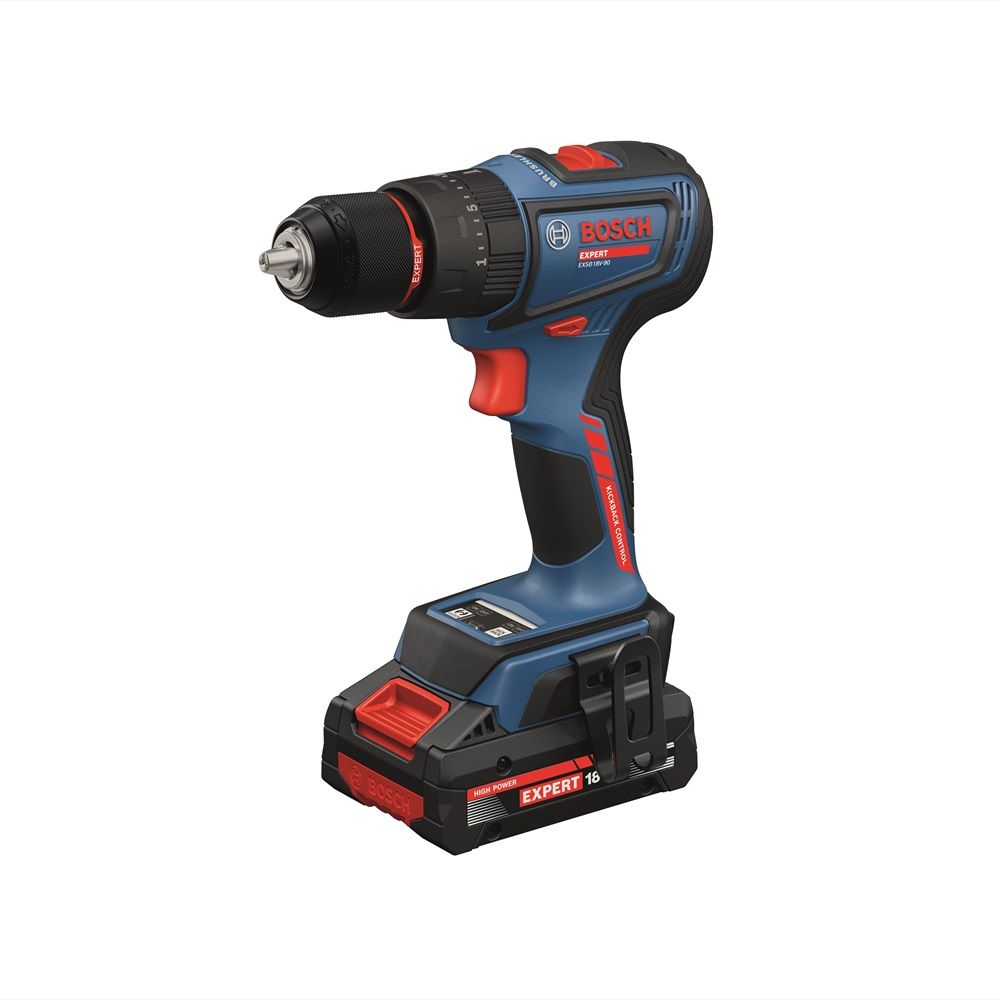 Ударний дриль-шуруповерт Bosch EXPERT EXSB18V-90 (solo; L) (06019R3100)