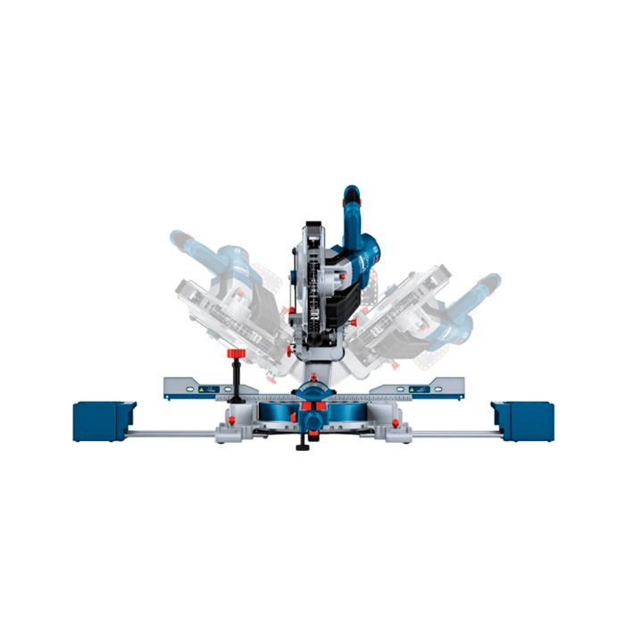 Акумуляторна торцювальна пила Bosch GCM 18V-216 D Professional без акб і з/п (0601B51000)