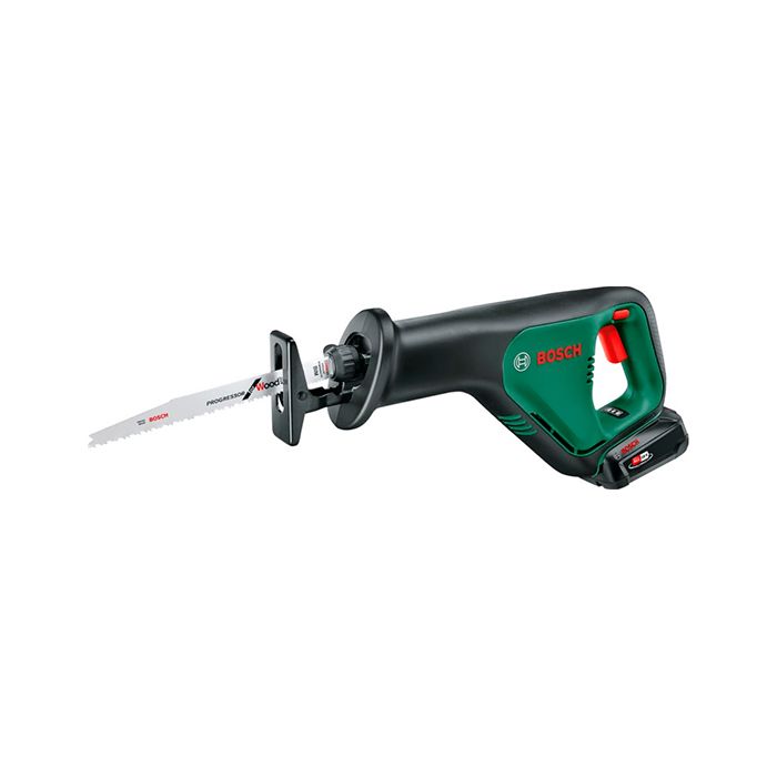 Акумуляторна шабельна пила Bosch AdvancedRecip 18 з акб PBA 18V 2.5Ah W-B та ЗП AL 1830 CV (06033B2403)