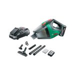 Пилосос акумуляторний Bosch UniversalVac 18 SET з 1 акб PBA 18 V 2,5 Ah W-B та з/п AL 1830 CV (06033B9103)