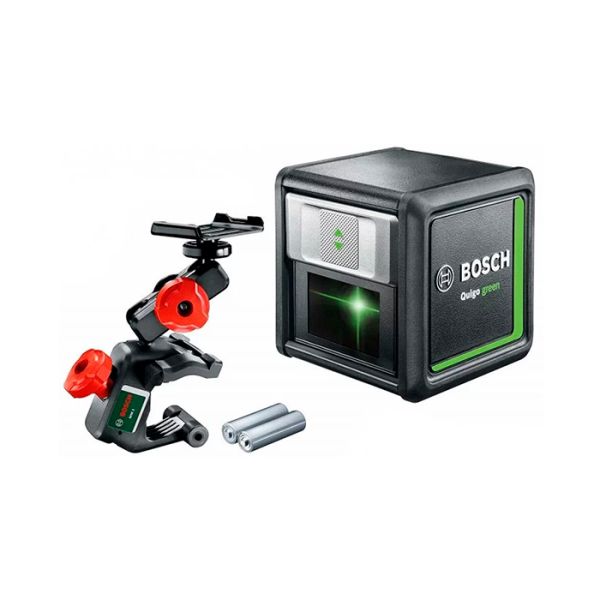 Лазерний нівелір Bosch Quigo green з тримачем MM 2 та адаптером (0603663C02)