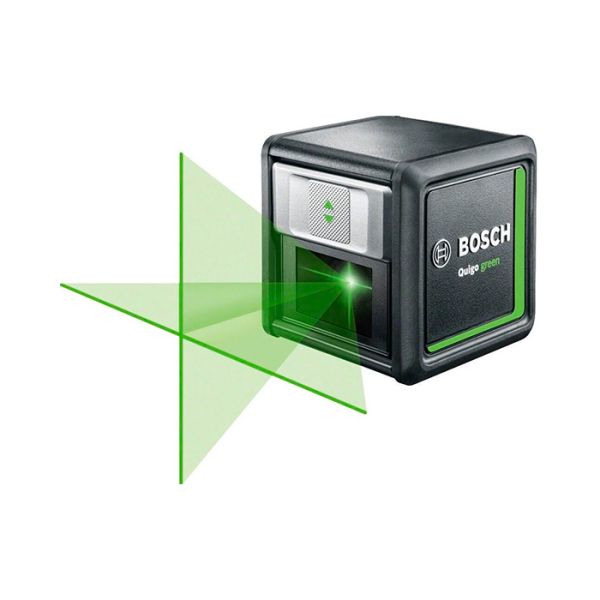 Лазерний нівелір Bosch Quigo green зі штативом і батарейками (0603663C03)