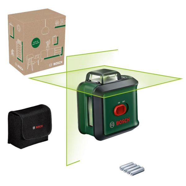 Лазерний нівелір Bosch UniversalLevel 360 з чохлом та батарейками (0603663EZ0)