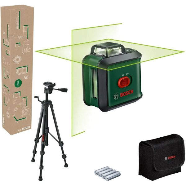 Лазерний нівелір Bosch UniversalLevel 360 з штативом TT 150 та чохлом (0603663EZ1)
