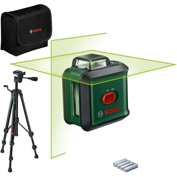 Лазерний нівелір Bosch UniversalLevel 360 з штативом TT 150 та чохлом (0603663EZ1)