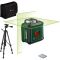 Лазерний нівелір Bosch UniversalLevel 360 з штативом TT 150 та чохлом (0603663EZ1)