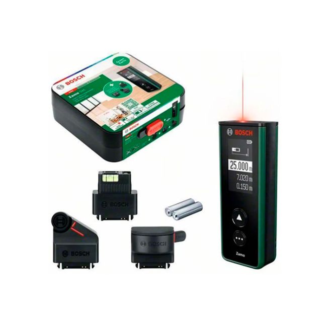 Далекомір лазерний Bosch Zamo IV Set UNI (25 м) (0603672901)