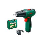 Акумуляторний дриль-шурупокрут Bosch EasyDrill 1200 в чемодані з 1 акб PBA 12V 1,5Ah O-A та з/п GAL 1210 CV (06039D3006)