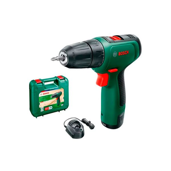 Акумуляторний дриль-шурупокрут Bosch EasyDrill 1200 в чемодані з 1 акб PBA 12V 1,5Ah O-A та з/п GAL 1210 CV (06039D3006)